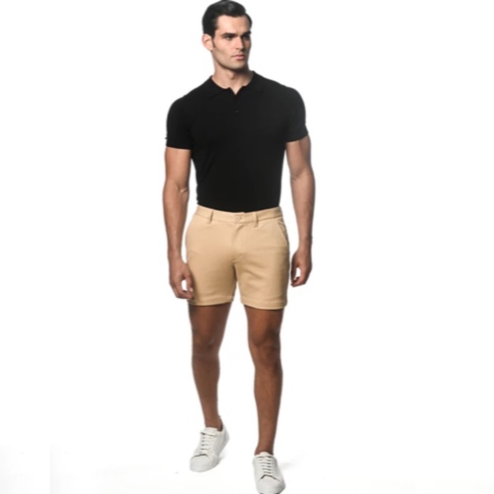 Postmarc Stretch Shorts 34" waist 8" inseam Gently worn 95% cotton / 5% elastane